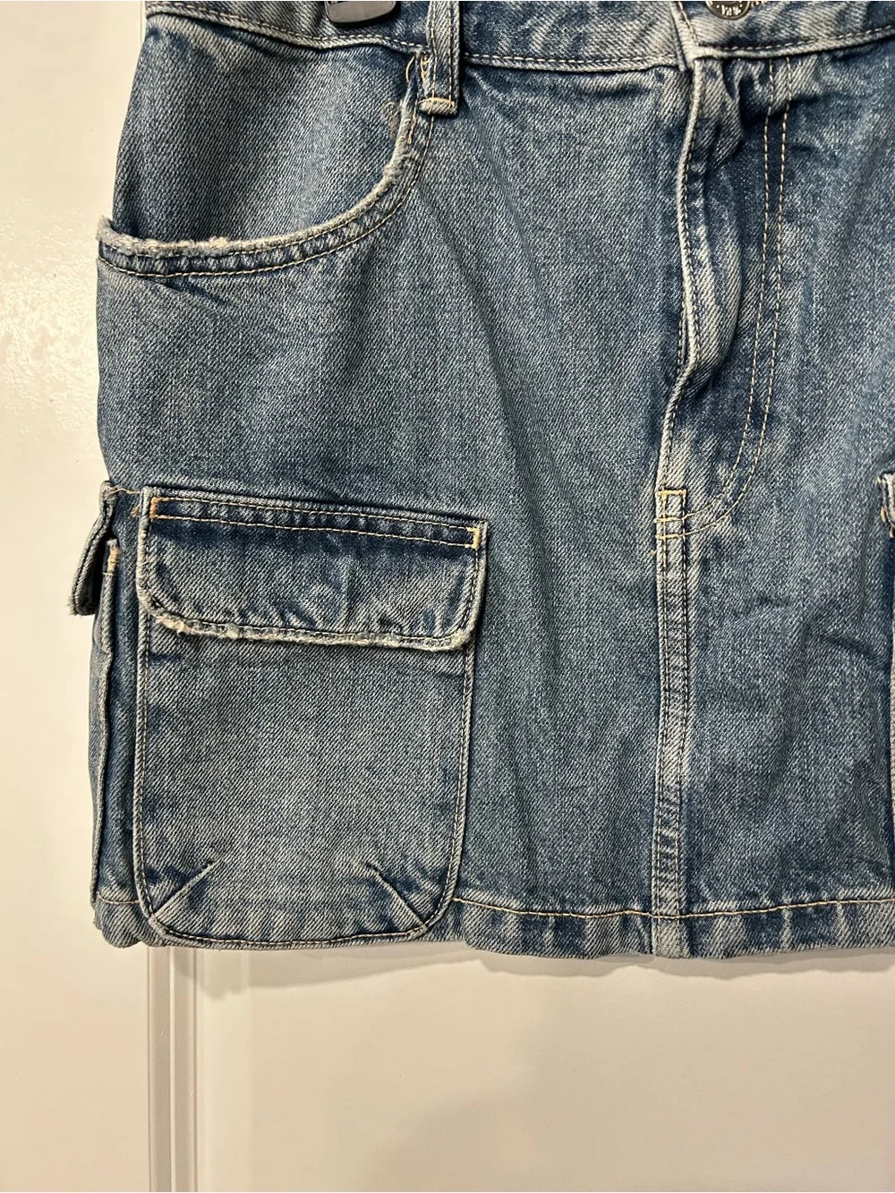 Zara denim mini